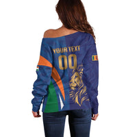 Custom Cricket India Vs Sri Lanka Off Shoulder Sweater Simple Style - Wonder Print Shop