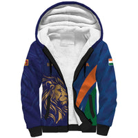 Custom Cricket India Vs Sri Lanka Sherpa Hoodie Simple Style - Wonder Print Shop