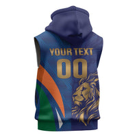 Custom Cricket India Vs Sri Lanka Sleeveless Zip Hoodie Simple Style - Wonder Print Shop
