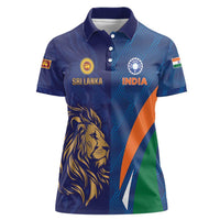 Custom Cricket India Vs Sri Lanka Women Polo Shirt Simple Style - Wonder Print Shop
