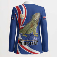 Personalized Anguilla Lizard Tropical Blazer - Wonder Print Shop