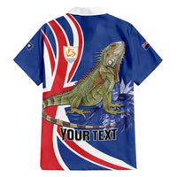 Personalized Anguilla Lizard Tropical Hawaiian Shirt - Wonder Print Shop