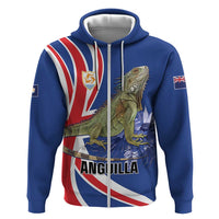 Personalized Anguilla Lizard Tropical Hoodie - Wonder Print Shop