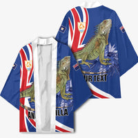 Personalized Anguilla Lizard Tropical Kimono - Wonder Print Shop