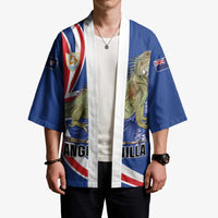 Personalized Anguilla Lizard Tropical Kimono - Wonder Print Shop