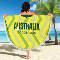 Australia Socceroos 2025 Beach Blanket Forever Golden - Wonder Print Shop
