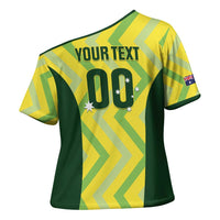 Australia Socceroos 2025 Cross Shoulder Shirt Forever Golden - Wonder Print Shop