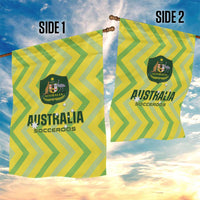 Australia Socceroos 2025 Garden Flag Forever Golden - Wonder Print Shop