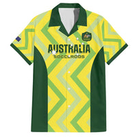 Australia Socceroos 2025 Hawaiian Shirt Forever Golden - Wonder Print Shop