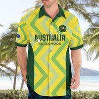 Australia Socceroos 2025 Hawaiian Shirt Forever Golden - Wonder Print Shop