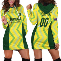 Australia Socceroos 2025 Hoodie Dress Forever Golden - Wonder Print Shop