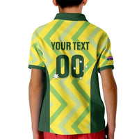 Australia Socceroos 2025 Kid Polo Shirt Forever Golden - Wonder Print Shop