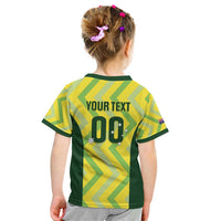Australia Socceroos 2025 Kid T Shirt Forever Golden - Wonder Print Shop