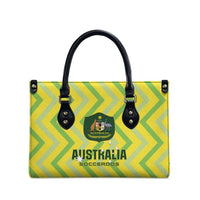 Australia Socceroos 2025 Leather Bag Forever Golden - Wonder Print Shop