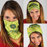 Australia Socceroos 2025 Neck Gaiter Forever Golden - Wonder Print Shop