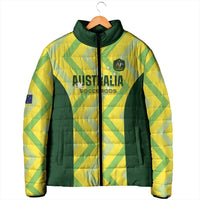 Australia Socceroos 2025 Padded Jacket Forever Golden - Wonder Print Shop