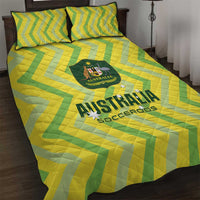 Australia Socceroos 2025 Quilt Bed Set Forever Golden - Wonder Print Shop