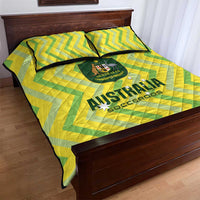 Australia Socceroos 2025 Quilt Bed Set Forever Golden - Wonder Print Shop