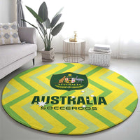 Australia Socceroos 2025 Round Carpet Forever Golden - Wonder Print Shop
