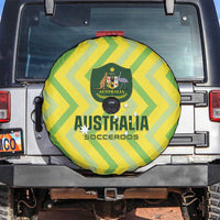 Australia Socceroos 2025 Spare Tire Cover Forever Golden - Wonder Print Shop