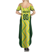 Australia Socceroos 2025 Summer Maxi Dress Forever Golden - Wonder Print Shop