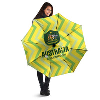 Australia Socceroos 2025 Umbrella Forever Golden - Wonder Print Shop