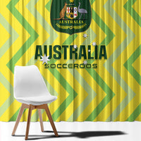 Australia Socceroos 2025 Window Curtain Forever Golden - Wonder Print Shop