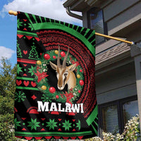 Malawi Christmas Garden Flag Thompson Gazelle - African Pattern - Wonder Print Shop