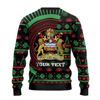 Malawi Christmas Ugly Christmas Sweater Thompson Gazelle - African Pattern - Wonder Print Shop