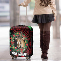 Malawi Christmas Luggage Cover Thompson Gazelle - African Pattern - Wonder Print Shop