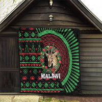 Malawi Christmas Quilt Thompson Gazelle - African Pattern - Wonder Print Shop