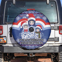 Russia Christmas Spare Tire Cover Santa Matryoshka Doll - Wonder Print Shop