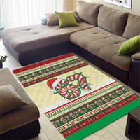 67 Six Seven Funny Meme Christmas Area Rug Funny Xmas - Wonder Print Shop