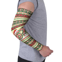 67 Six Seven Funny Meme Christmas Arm Sleeves Funny Xmas - Wonder Print Shop