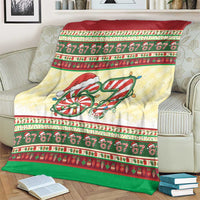 67 Six Seven Funny Meme Christmas Blanket Funny Xmas - Wonder Print Shop