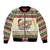 67 Six Seven Funny Meme Christmas Bomber Jacket Funny Xmas - Wonder Print Shop