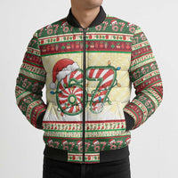67 Six Seven Funny Meme Christmas Bomber Puffer Jacket Funny Xmas - Wonder Print Shop