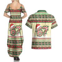 67 Six Seven Funny Meme Christmas Couples Matching Summer Maxi Dress and Hawaiian Shirt Funny Xmas - Wonder Print Shop