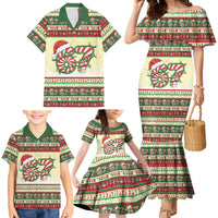 67 Six Seven Funny Meme Christmas Family Matching Mermaid Dress and Hawaiian Shirt Funny Xmas - Wonder Print Shop