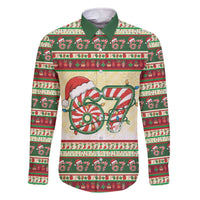 67 Six Seven Funny Meme Christmas Family Matching Off The Shoulder Long Sleeve Dress and Hawaiian Shirt Funny Xmas - Wonder Print Shop
