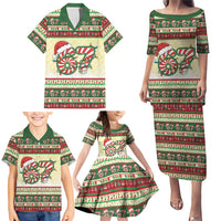 67 Six Seven Funny Meme Christmas Family Matching Puletasi and Hawaiian Shirt Funny Xmas - Wonder Print Shop