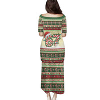 67 Six Seven Funny Meme Christmas Family Matching Puletasi and Hawaiian Shirt Funny Xmas - Wonder Print Shop