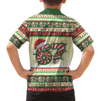 67 Six Seven Funny Meme Christmas Family Matching Short Sleeve Bodycon Dress and Hawaiian Shirt Funny Xmas - Wonder Print Shop