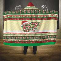 67 Six Seven Funny Meme Christmas Hooded Blanket Funny Xmas - Wonder Print Shop