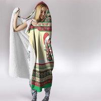 67 Six Seven Funny Meme Christmas Hooded Blanket Funny Xmas - Wonder Print Shop