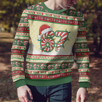 67 Six Seven Funny Meme Christmas Ugly Christmas Sweater Funny Xmas - Wonder Print Shop