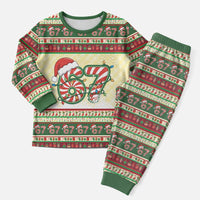 67 Six Seven Funny Meme Christmas Pajama Set Funny Xmas - Wonder Print Shop