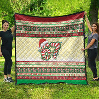 67 Six Seven Funny Meme Christmas Quilt Funny Xmas - Wonder Print Shop