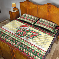67 Six Seven Funny Meme Christmas Quilt Bed Set Funny Xmas - Wonder Print Shop