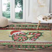 67 Six Seven Funny Meme Christmas Round Carpet Funny Xmas - Wonder Print Shop